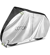 自転車カバー 防水 防風 厚手 雨避 盗難防止 ロックホール 耐熱 UVカット Amazon | COTOP 自転車カバー 防水 防風 厚手 雨避 盗難防止 ロック